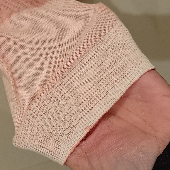 Preppy Gap knit inside out top. NWT Elevated Basic Esthetic - Picture 4 of 5